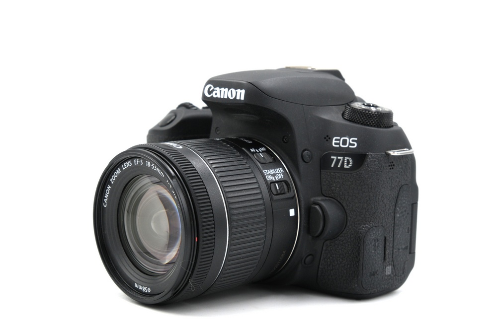 Зеркальный фотоаппарат Canon EOS 77D kit 18-55 IS STM (состояние 5) (б/у)