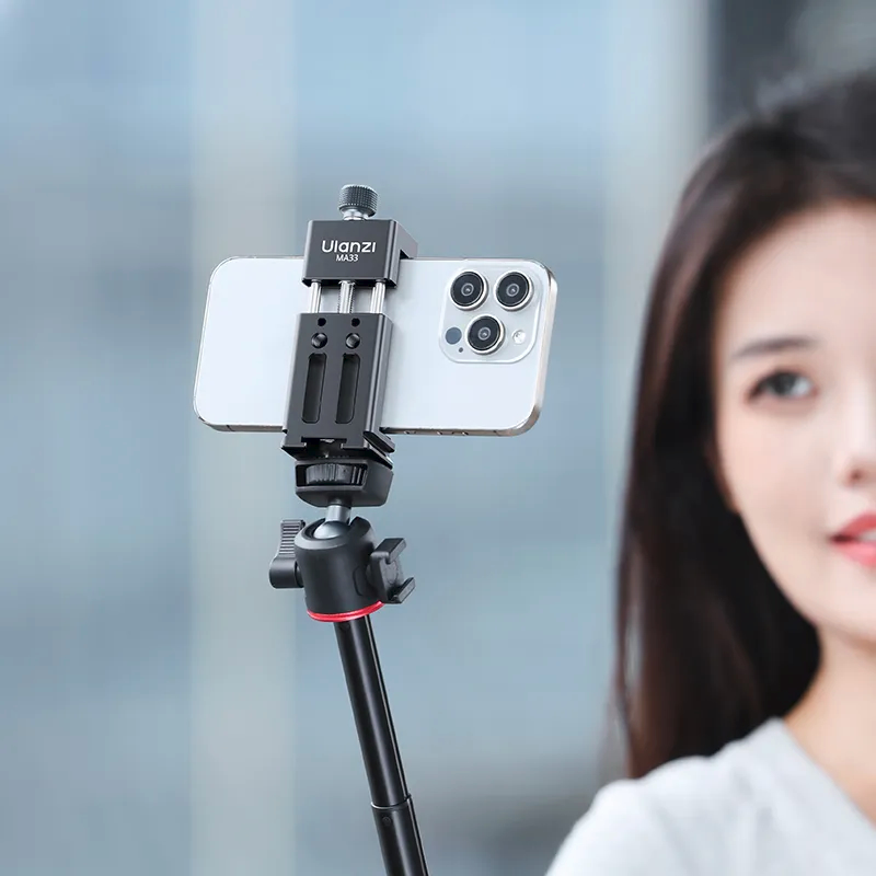 Держатель для телефона Ulanzi MA33 Phone Holder, алюминиевый, с башмаком