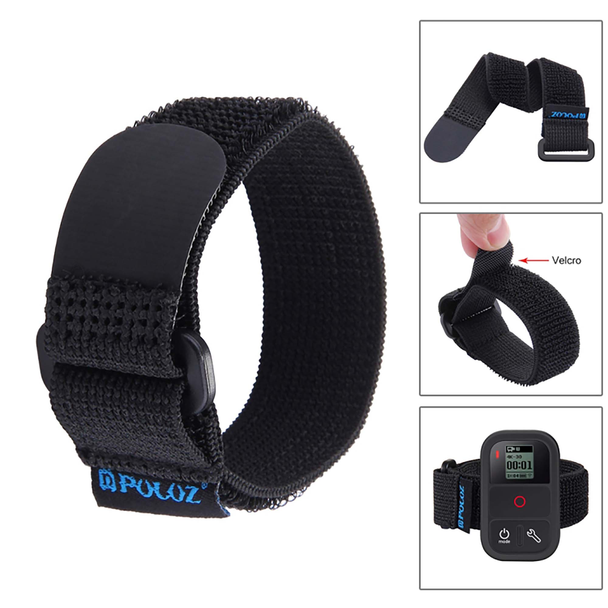 Комплект аксессуаров Puluz PKT09 Accessories Combo Kit, 53 в 1, для экшн-камер в кейсе, черный