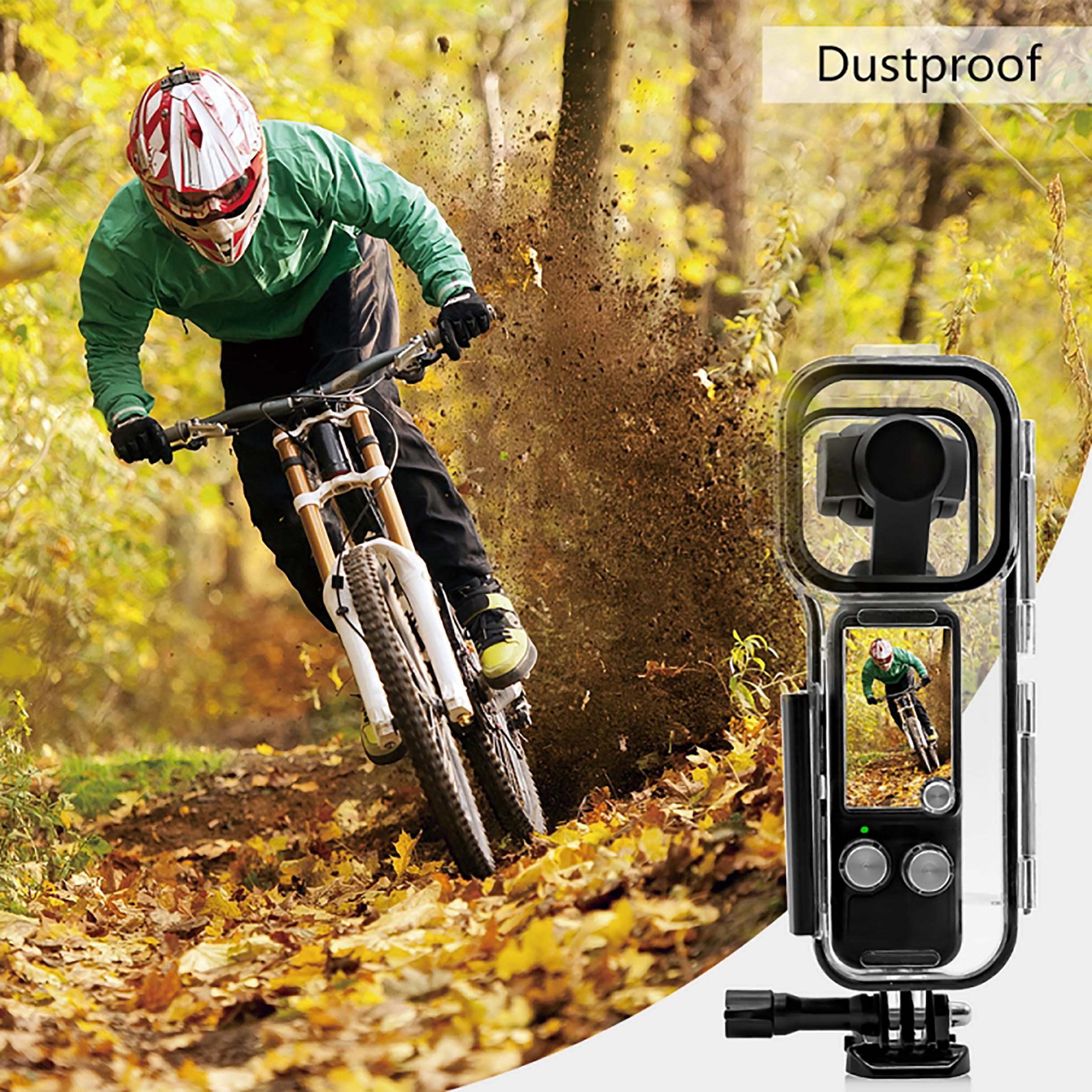 Защитный кейс Puluz PU967T Waterproof Housing Case, для DJI OSMO Pocket 3, водонепроницаемость 45м