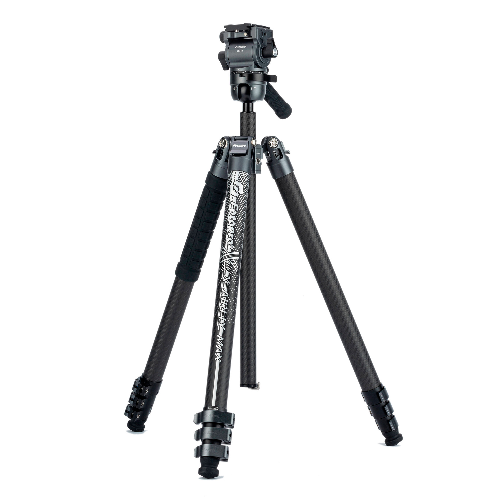 Штатив Fotopro X-Airfly Max Video, карбон, серый