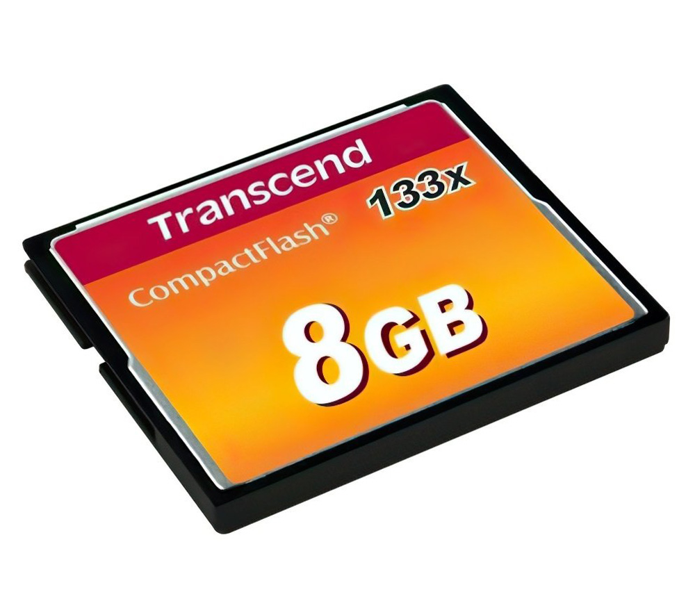Карта памяти Transcend CompactFlash 8GB 133x Ultra Speed (TS8GCF133)