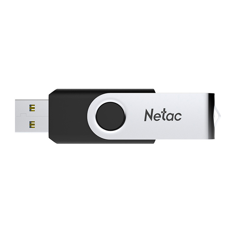 Накопитель Netac USB3 Flash 8GB U505, черный / серебро