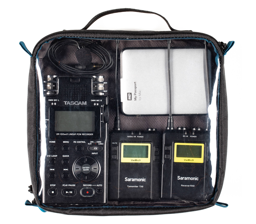 Чехол-органайзер Tenba Tools Cable Duo 8, черный