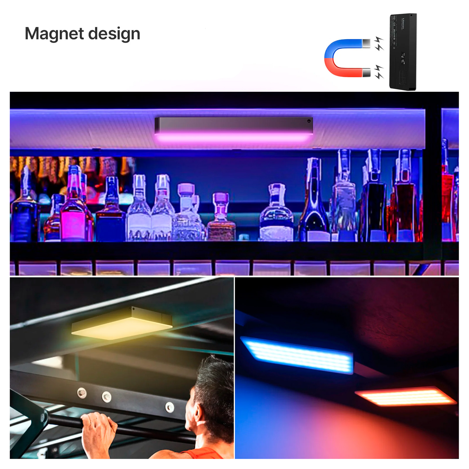 Осветитель Ulanzi LT-002, 2500-9000K, RGB, 10 Вт