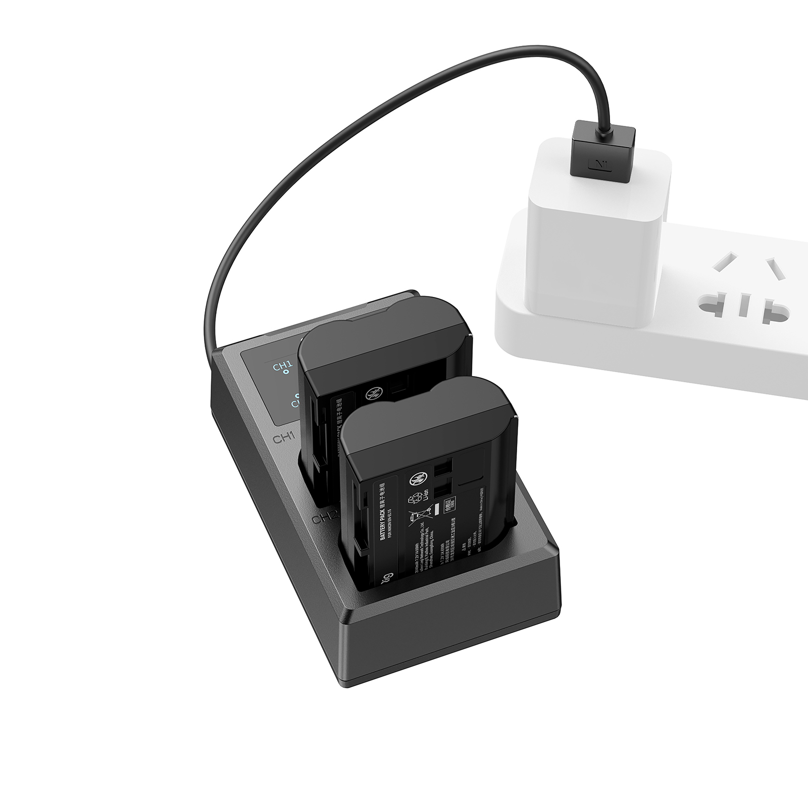 Аккумуляторы SmallRig EN-EL15, с зарядным устройством (3820B)