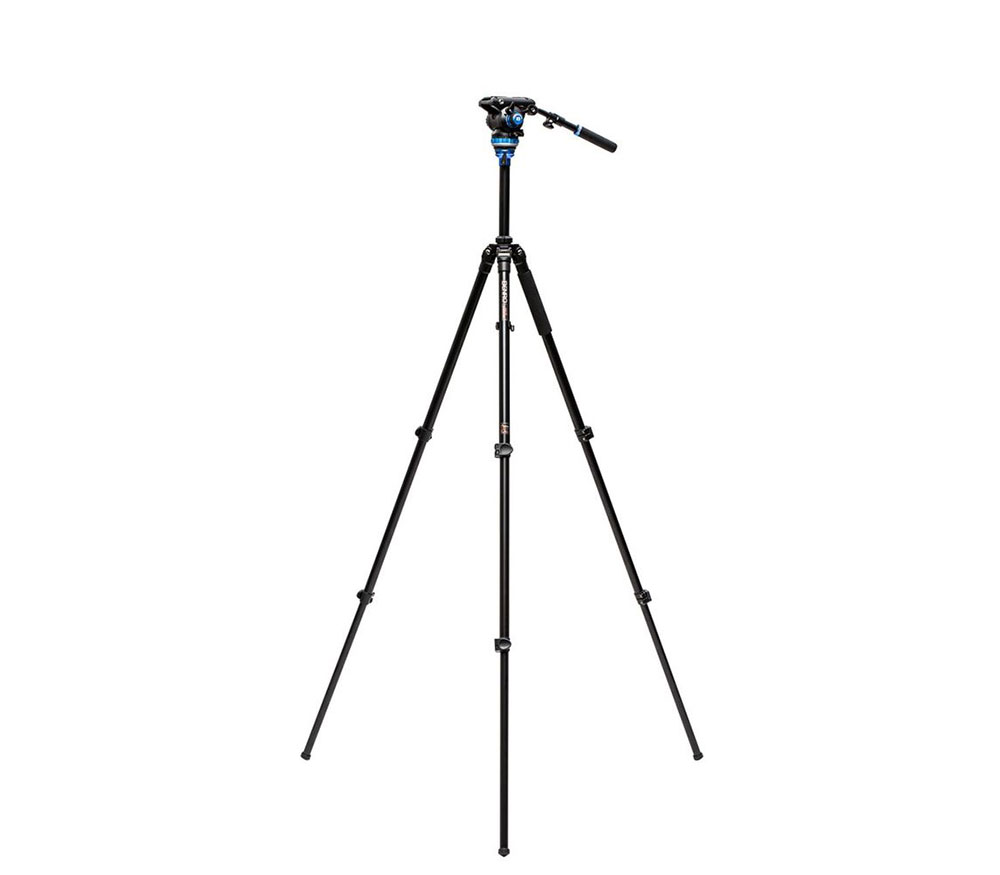 Штатив Benro Classic A2573F с видеоголовой S6PRO, клипсовые замки, алюминий