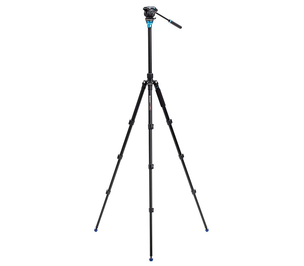 Штатив Benro Aero 2 PRO с видеоголовкой, клипсовые замки
