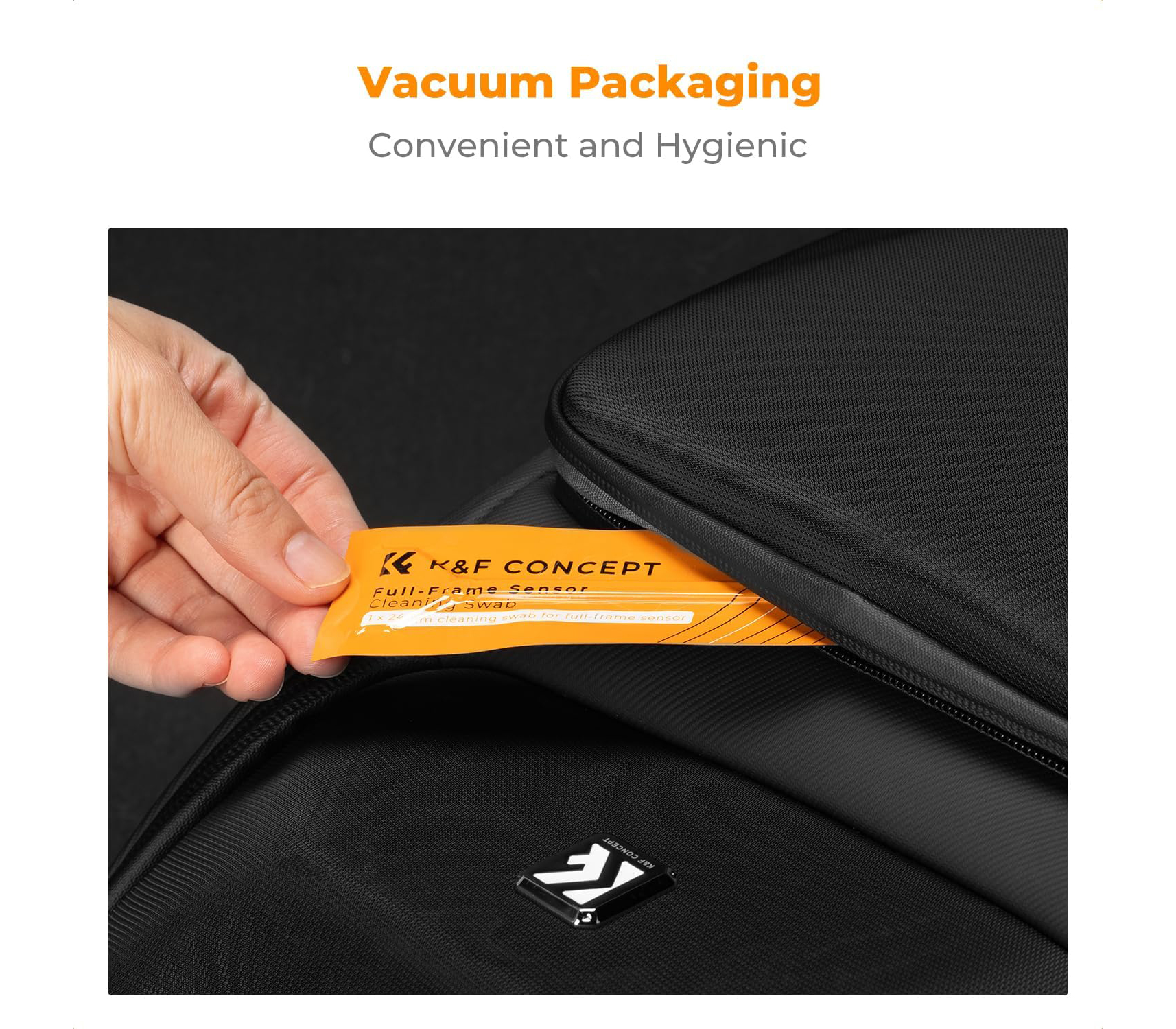 Шваброчки для чистки матриц K&F Concept 1617, для Full Frame камер (10 шт, жидкость)