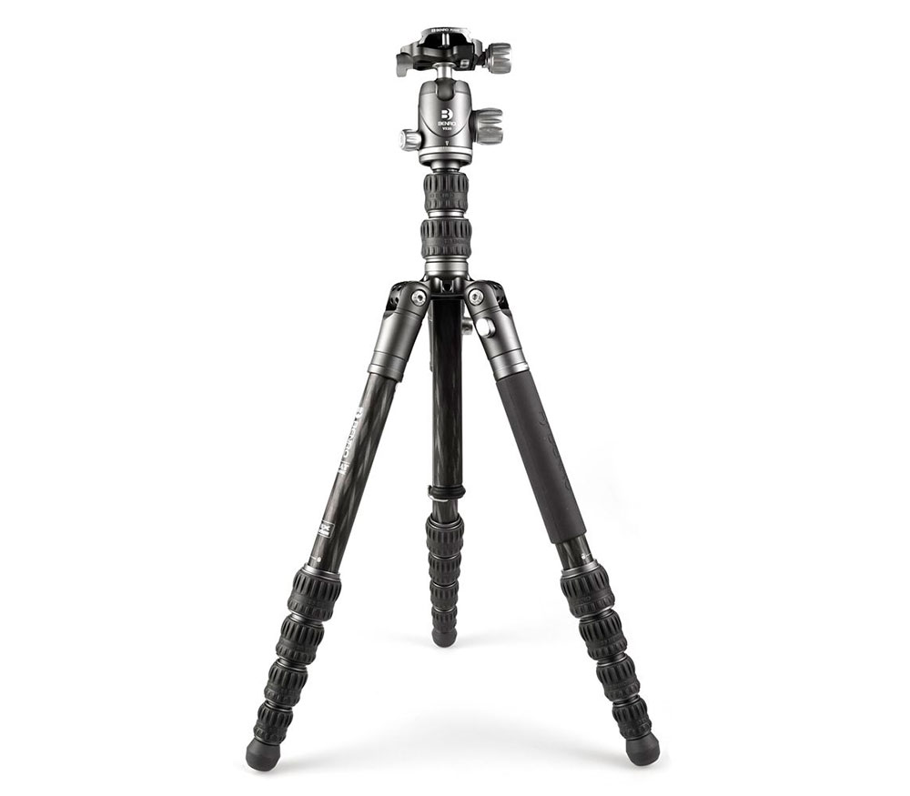Штатив Benro Bat FBAT05C с головой VX20, цанговые замки, карбон