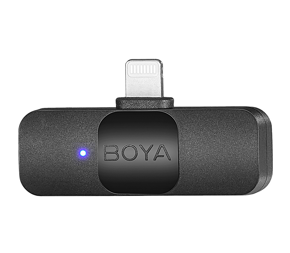 Беспроводная система Boya BY-V2, 2.4 ГГц, TX+TX+RX, Lightning