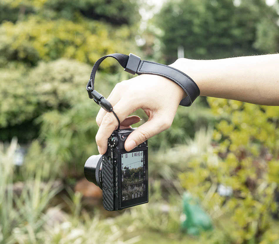 Ремень JJC WS-2 на запястье, для компактных камер, черный