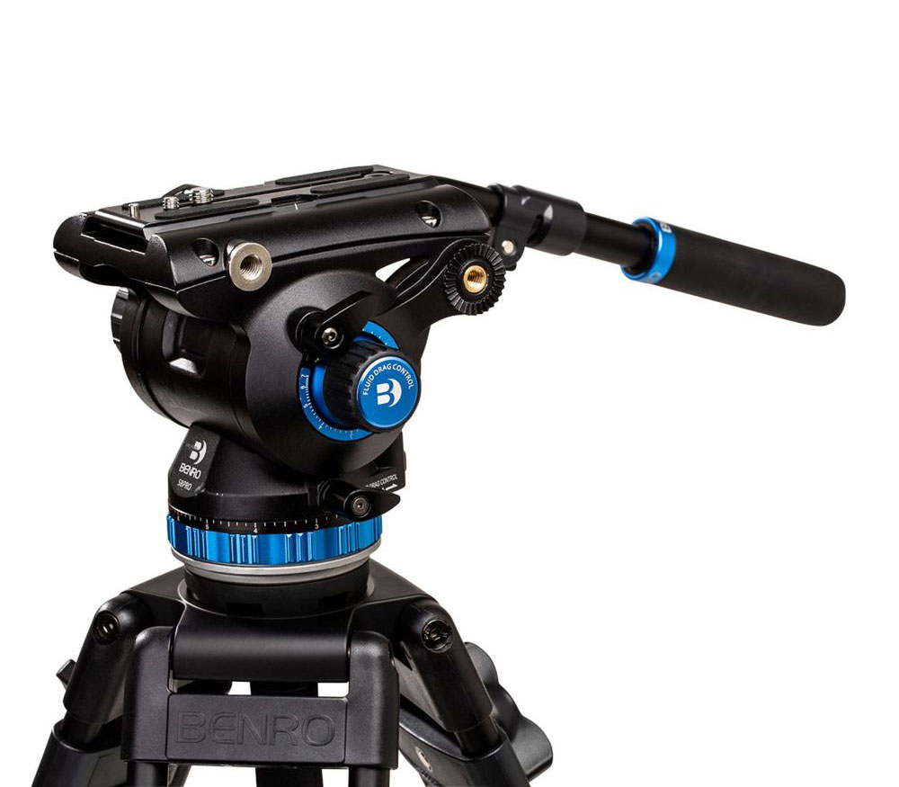 Штатив Benro Dual-Tube A673TMB с видеоголовой S8PRO, алюминий