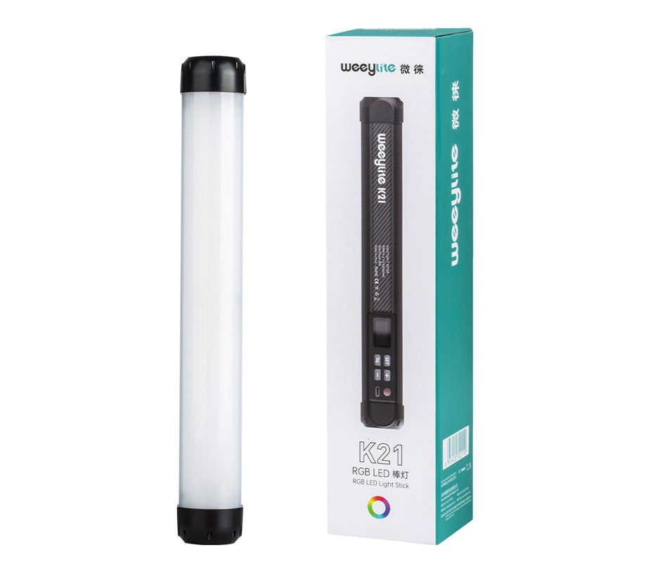 Осветитель Viltrox Weeylite K21, светодиодный, 2500-8500К, RGB, 8 Вт