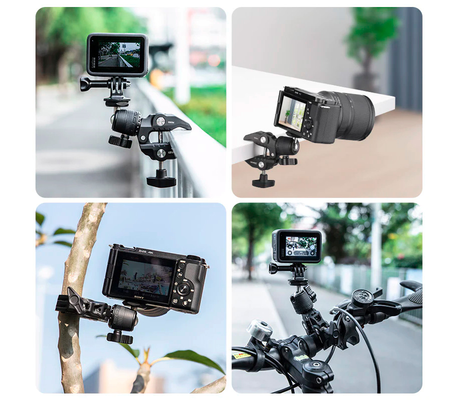 Зажим Ulanzi R099 с шаровой головкой