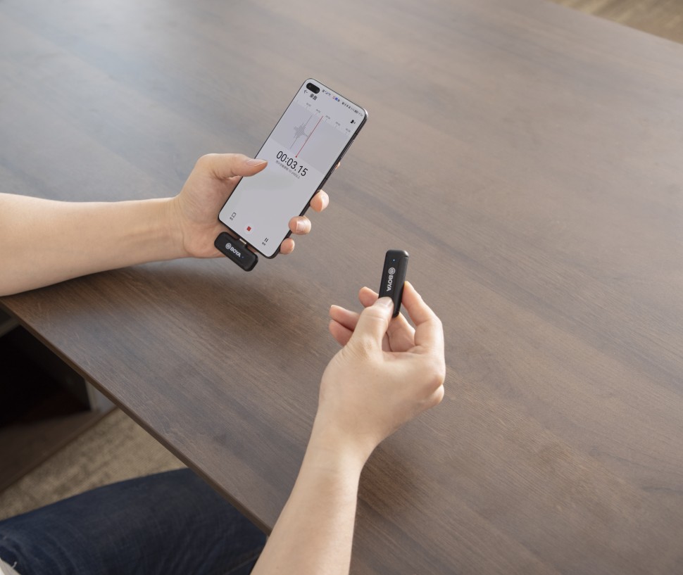 Беспроводная система Boya BY-WM3T2-U, цифровая 2.4 ГГц, 2 канала, Type-C (уцененный)