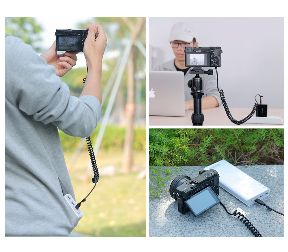 Адаптер питания Kingma TC-FW50, USB type C, вместо Sony NP-FW50