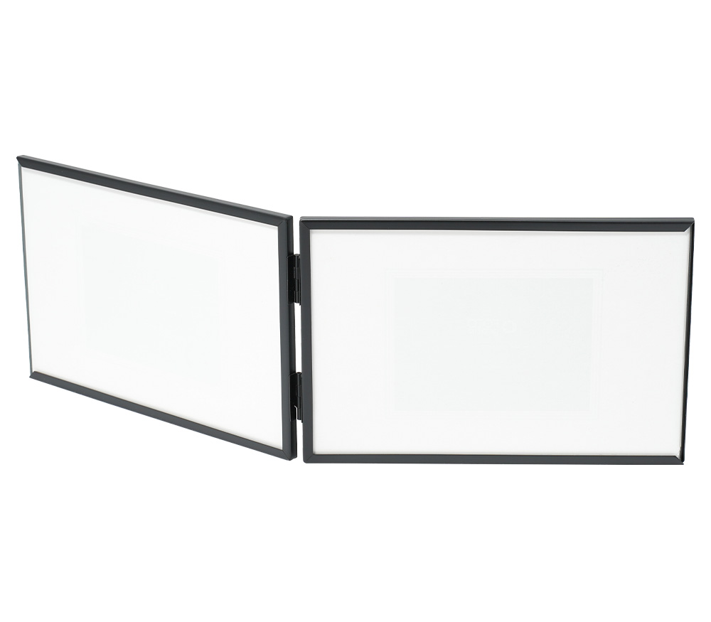 Фоторамка Fotografia для 2 фото 10x15 см, черная, FFM-5561/2