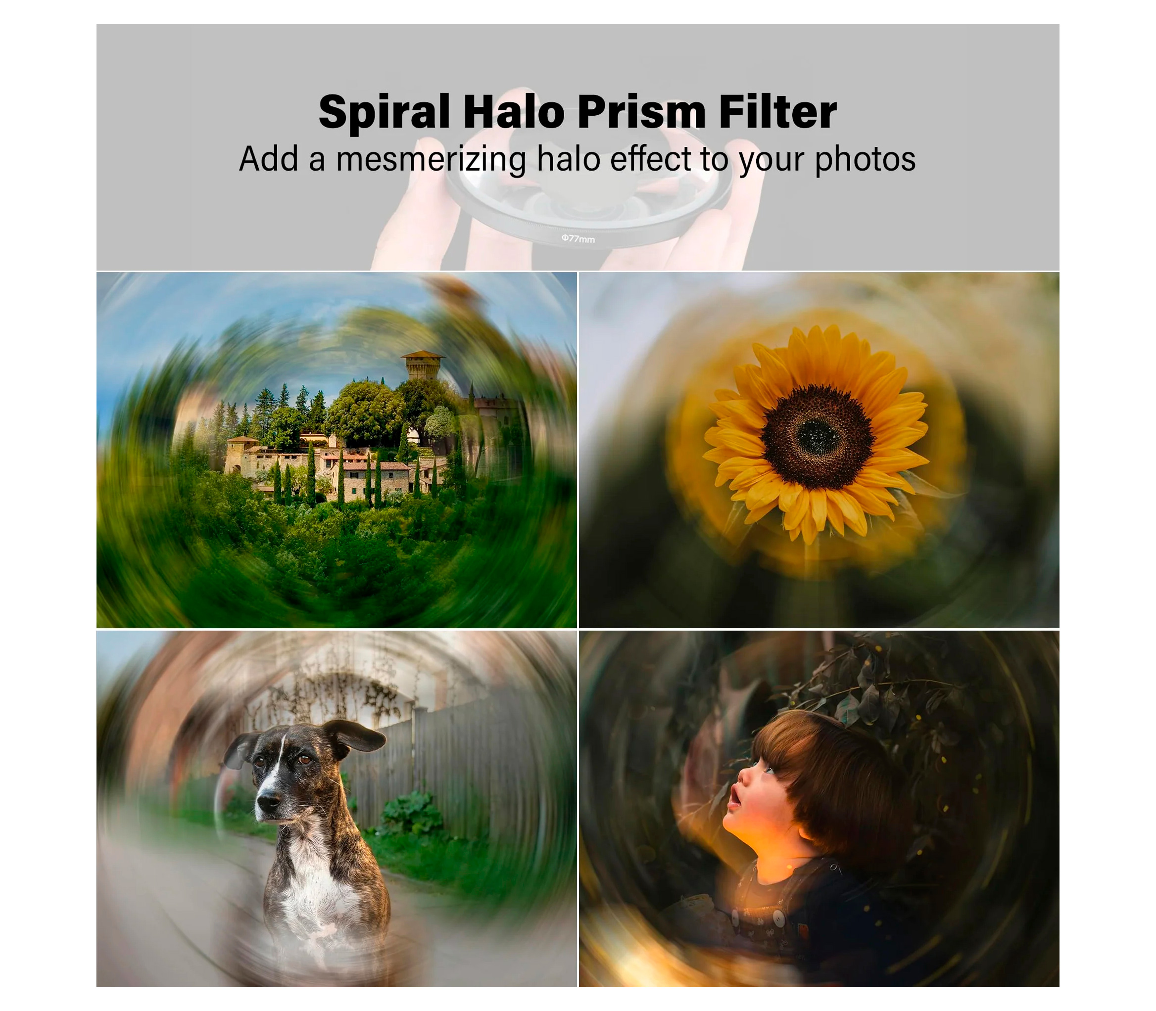 Светофильтр-призма Walking Way Halo Prism 52mm