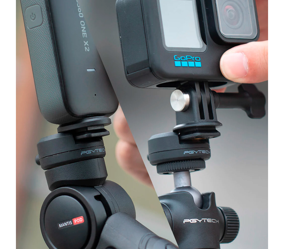 Крепление PGYTECH CapLock Action Camera Quick Release Set для экшн-камер