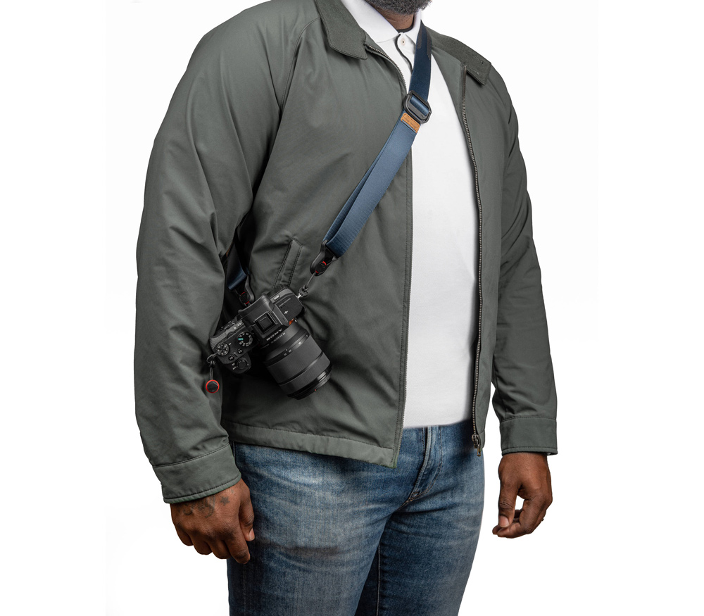 Ремень Peak Design Camera Strap Slide Lite, темно-синий (Midnight) (уцененный)