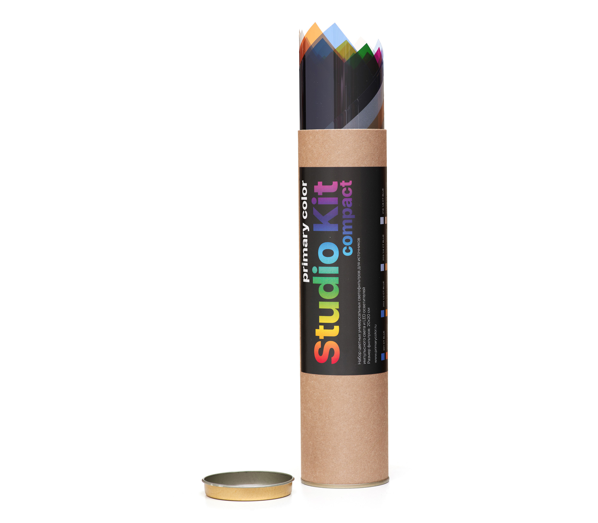 Набор гелевых светофильтров primary color Studio Kit Compact v2, 30 шт., 20х20 см