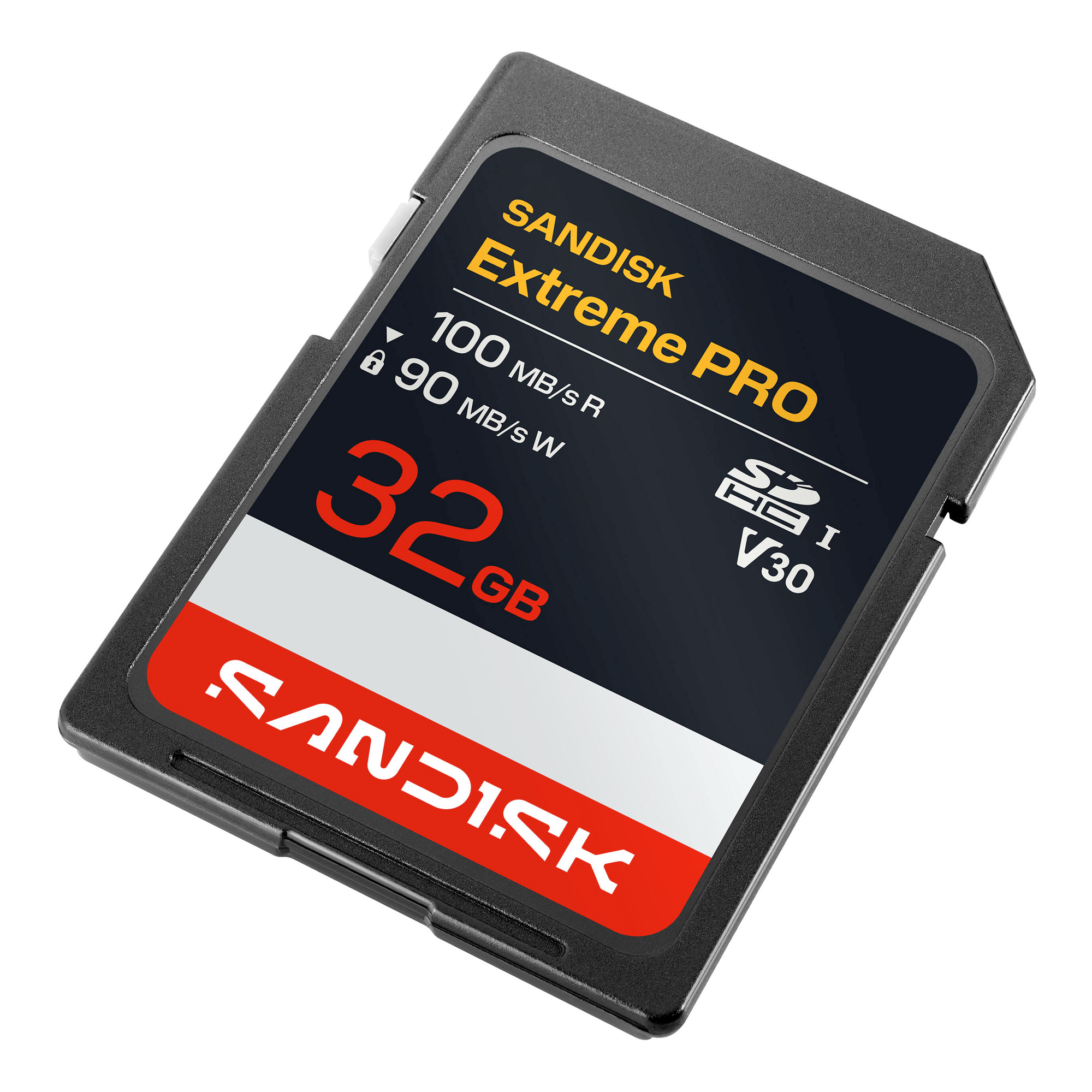 Карта памяти SanDisk SDHC 32GB Extreme Pro V30 100/90 МБ/с
