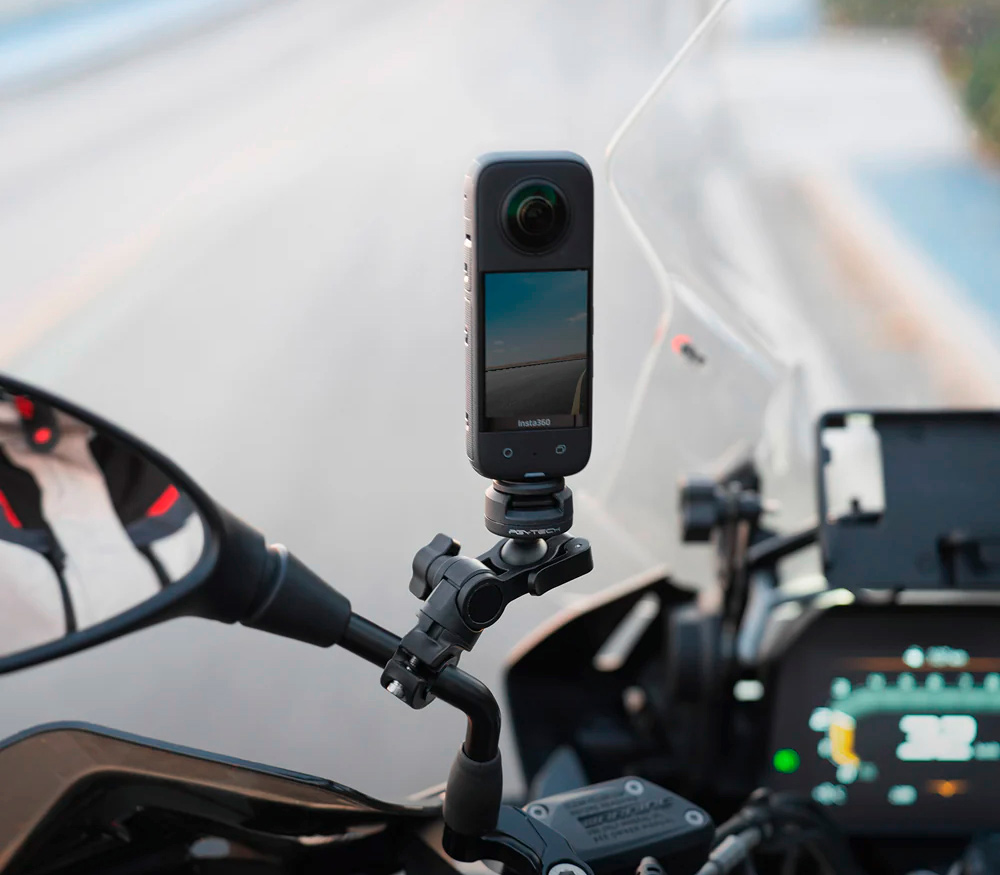 Крепление PGYTECH CapLock Rearview Mirror Mount, для экшен-камер, на зеркало