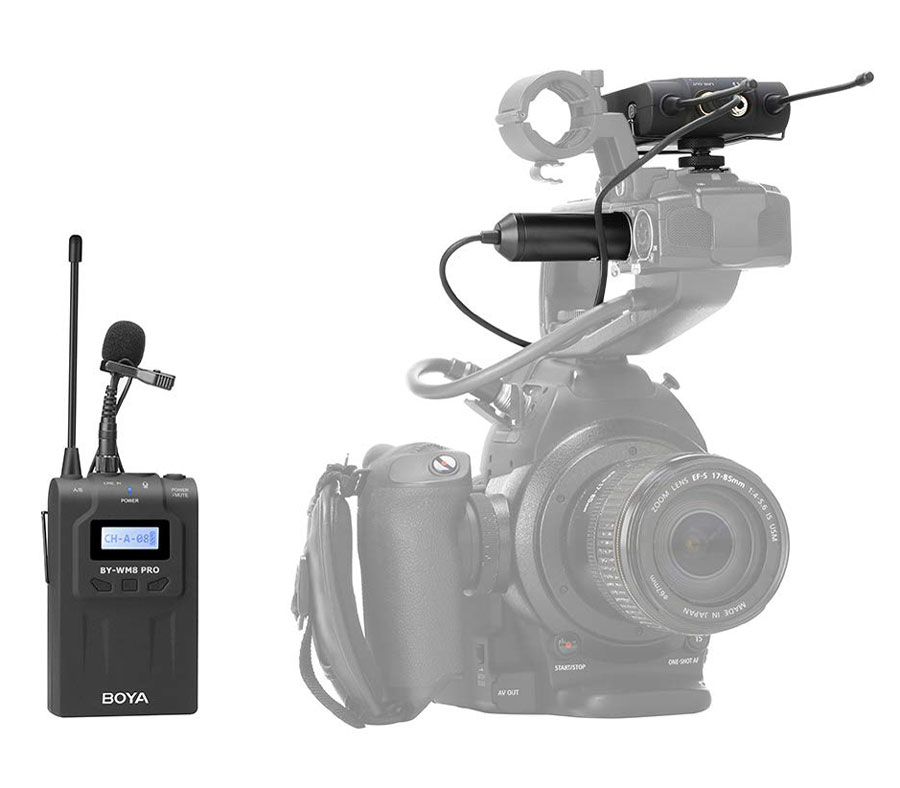 Беспроводная система Boya BY-WM8 Pro-K1, УВЧ