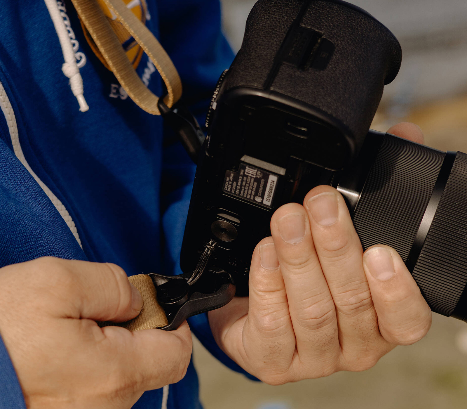 Ремень Peak Design Camera Strap Slide Lite, коричневый (Coyote)