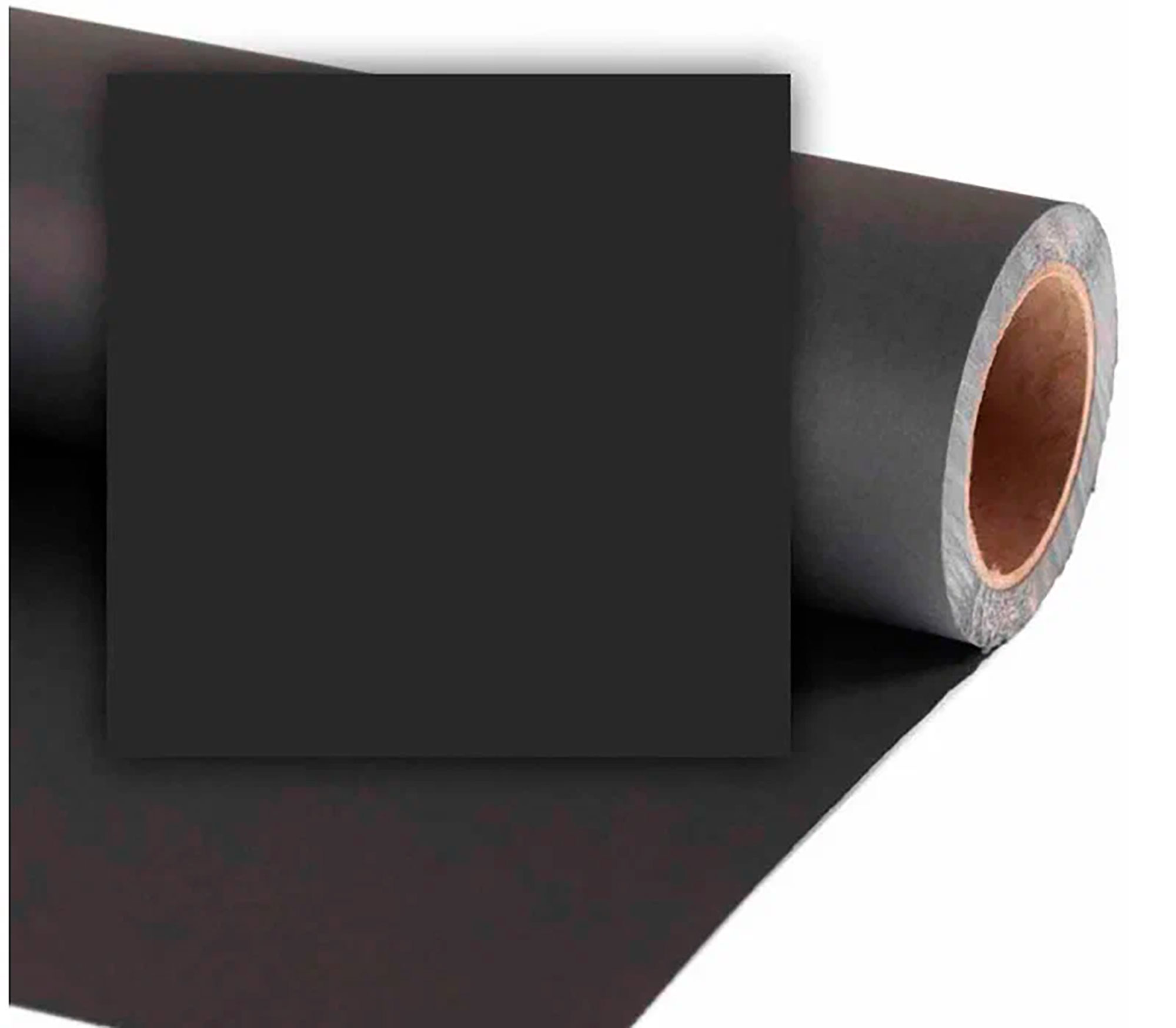 Фон VIBRANTONE 10 Black, бумажный, 2.1 x 11 м, черный