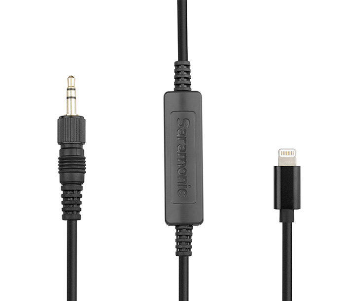 Адаптер Saramonic LC-C35 с 3.5 мм TRS на Lightning