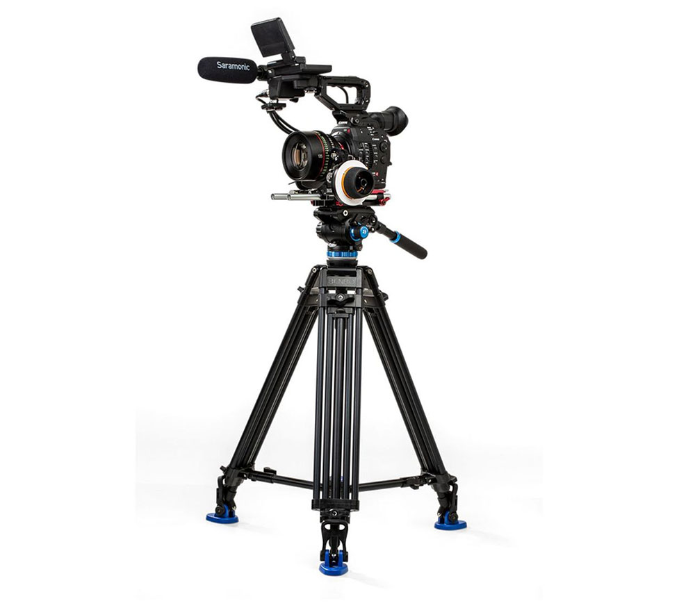 Штатив Benro Dual-Tube A573TB с видеоголовой S6PRO, алюминий