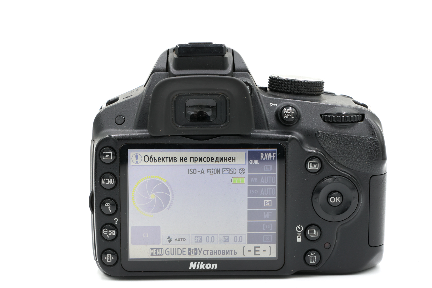Зеркальный фотоаппарат Nikon D3200 Body (состояние 4) (б/у)
