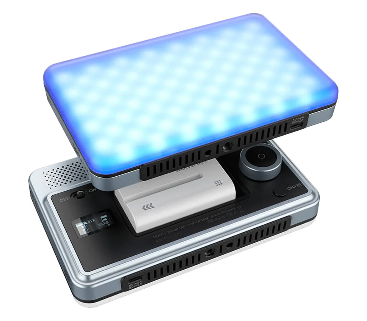 Осветитель Viltrox Sprite 15С, 2800-6800К, RGB, 15 Вт