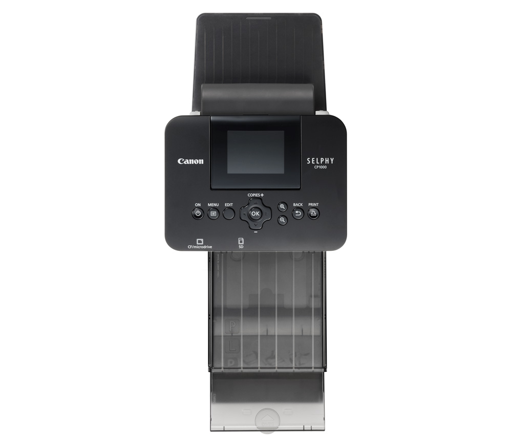 Фотопринтер Canon Selphy CP1000 черный с белым