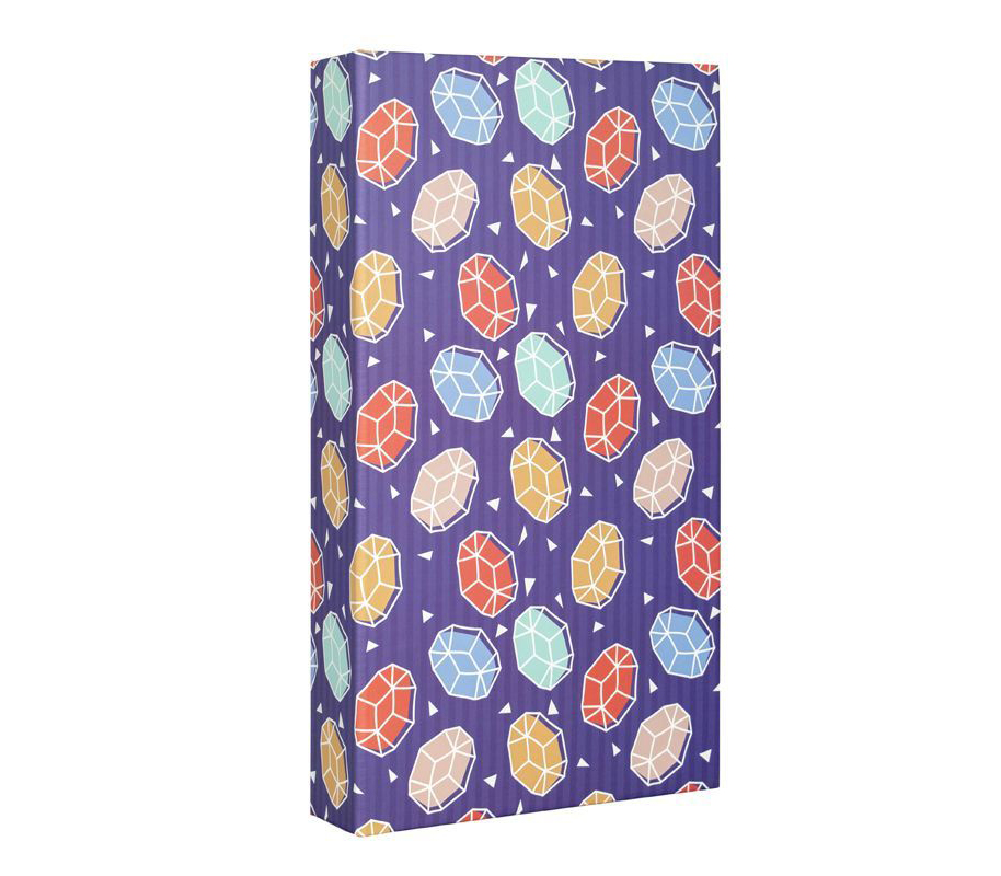 Фотоальбом Мирам 10x15 см, 300 фото, алмазы, фиолетовый