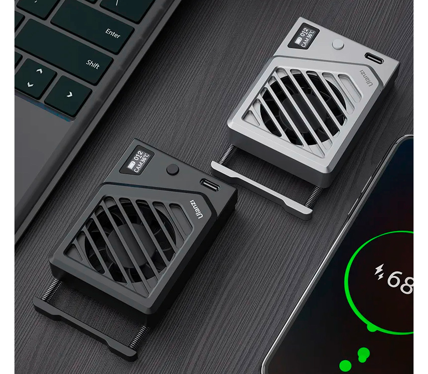 Вентилятор для камеры Ulanzi Camera Cooling Fan для Canon / Nikon / Sony / Fujifilm, черный