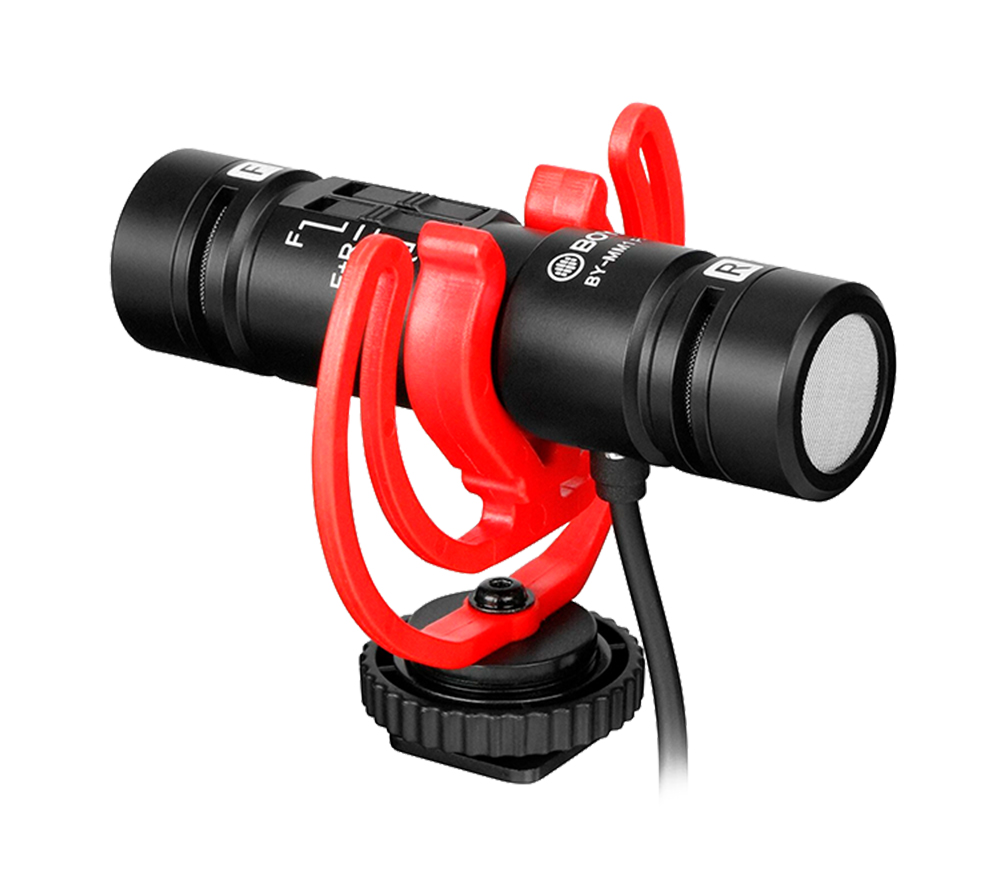 Микрофон Boya BY-MM1 PRO, двунаправленный, моно, 3.5 мм