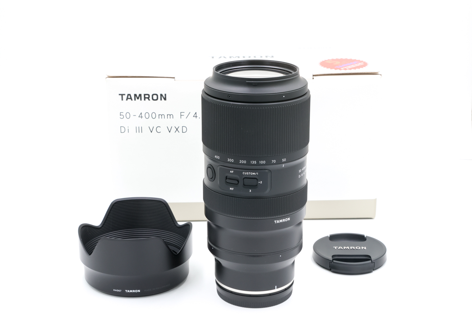 Объектив Tamron 50-400mm f/4.5-6.3 Di III VC VXD Nikon Z-Mount (состояние Like New) (б/у)