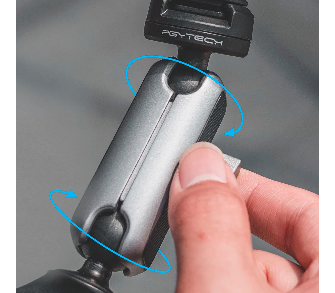 Крепление PGYTECH CapLock Action Camera Handlebar Mount, для экшн-камер, на руль