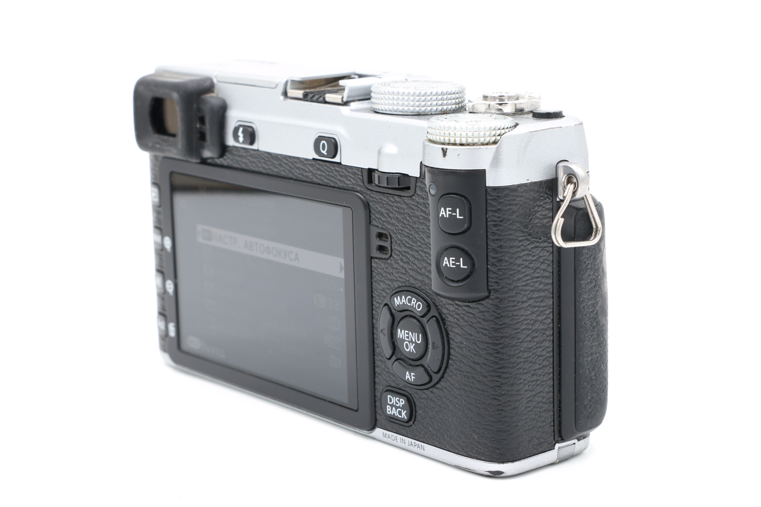 Беззеркальный фотоаппарат Fujifilm X-E2 Body, серебристый (состояние 5-) (б/у)