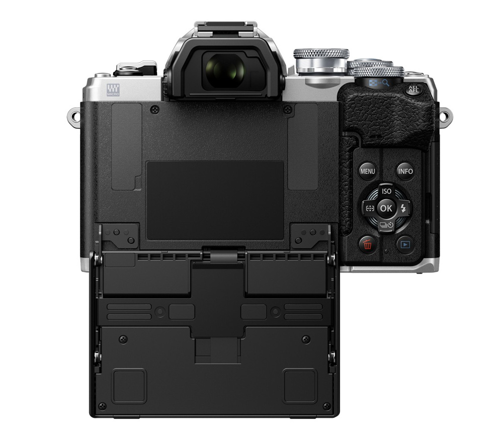 Беззеркальный фотоаппарат Olympus OM-D E-M10 Mark IV kit 14-42 EZ, серебристый