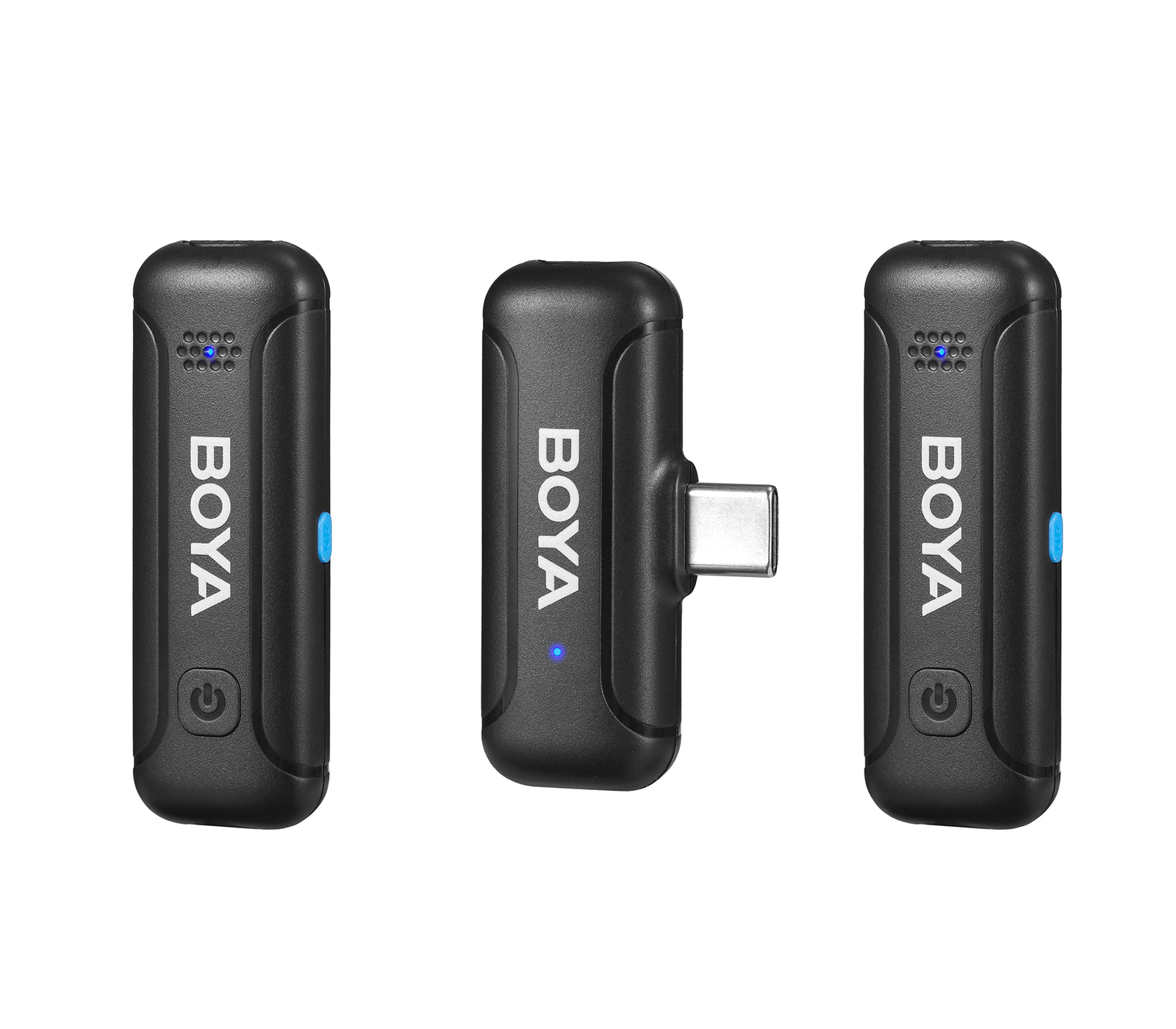 Беспроводная система Boya BY-WM3T-U2, двухканальная, 2.4 ГГц, TX+TX+RX, USB-C