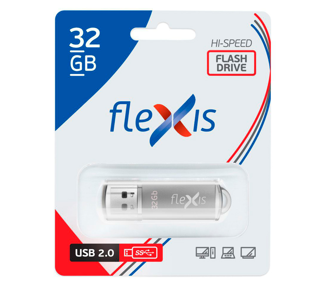 Накопитель Flexis USB2 Flash 32GB Flexis RB-108