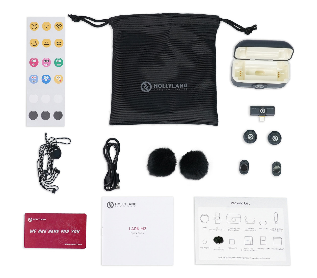 Беспроводная система Hollyland Lark M2 USB-C, 2хTX + RX