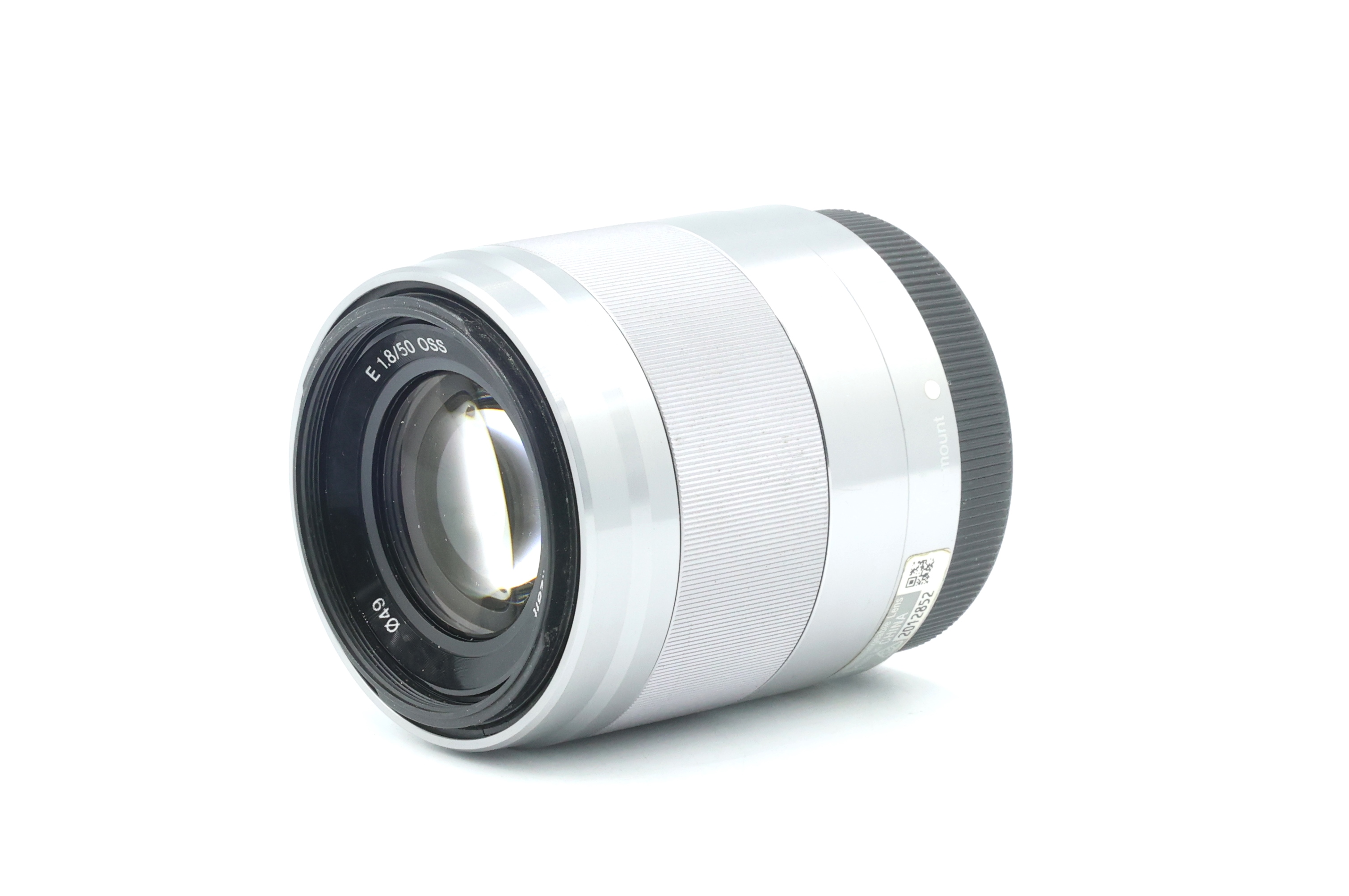 Объектив Sony E 50mm f/1.8 OSS, серебристый (состояние 5) (б/у)