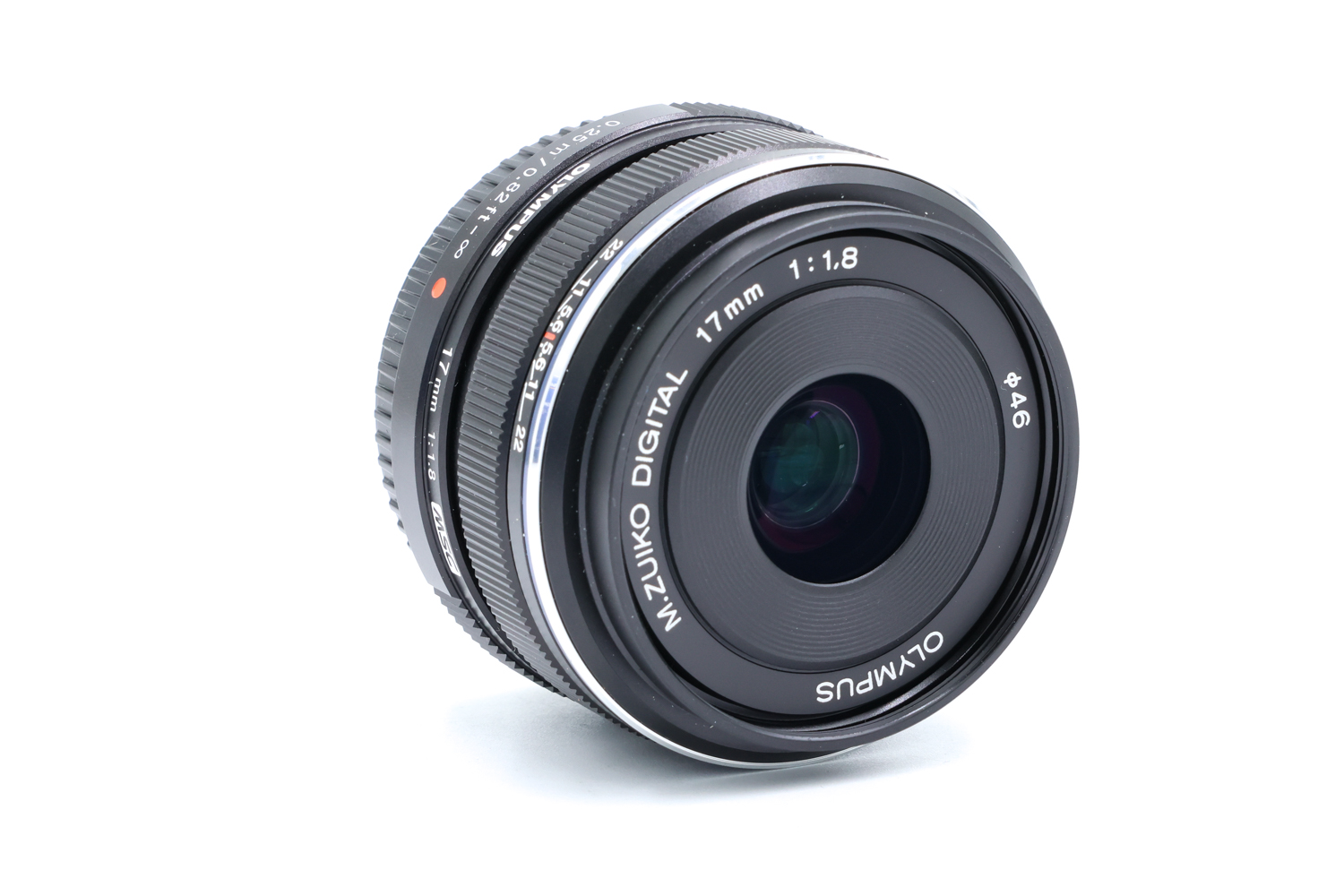 Объектив Olympus M.Zuiko 17mm f/1.8 Black (состояние 5) (б/у)