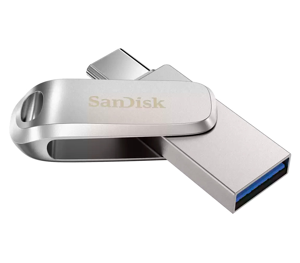 Накопитель SanDisk USB 3.1 Type-C Flash 256GB Ultra Dual Drive Luxe