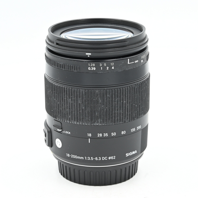 Объектив Sigma 18-200mm f/3.5-6.3 DC Macro OS Canon EF-S (состояние 5-) (б/у)
